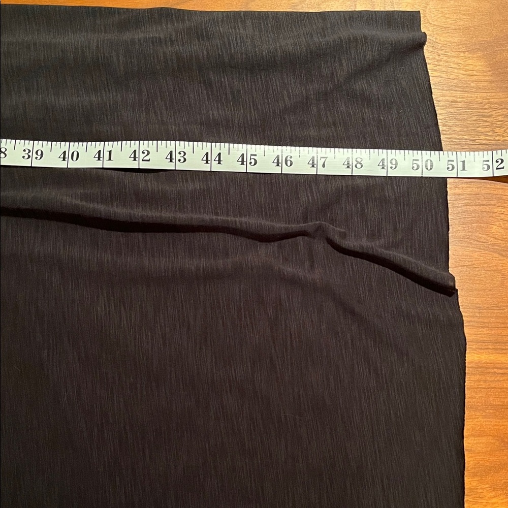 EUC Soft Surroundings Black Maxi Dress Womens PS Sleeveless Ruffle V Neck - Picture 7 of 9